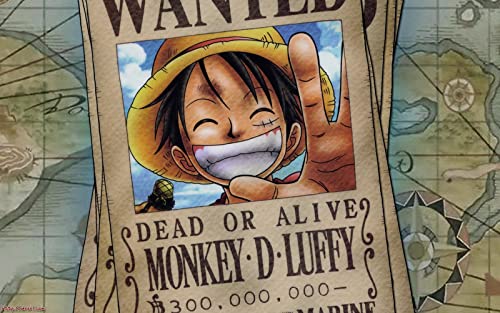 GUANGFAN Puzzle 1000 Teile 3D Puzzle One Piece Monkey D.Luffy Movie Poster-1120 Lernspielzeug Für Erwachsene Kinder DIY Klassische Puzzles Für Wohnkultur, Kinder 75X50Cm von WYWQN