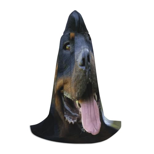 Langer Kapuzenumhang für Teenager, Rottweiler-Tapetendruck, Cosplay, Rollenparty, Halloween-Kostüme Langer Kapuzenumhang für Teenager, Rottweiler-Tapetendruck, Cosplay, Rollenparty, Halloween-Kostüme von WYYDPPLK