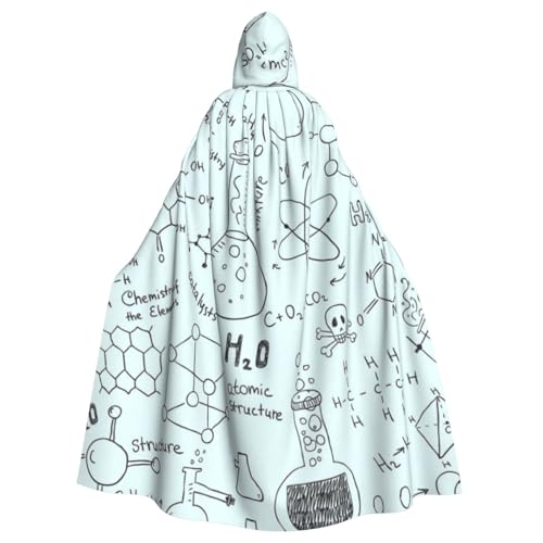 WYYDPPLK Kapuzenumhang mit lustigem Chemie-Druck, für Erwachsene, Unisex, Halloween, Weihnachten, Cosplay WYYDPPLK Kapuzenumhang mit lustigem Chemie-Druck, für Erwachsene, Unisex, Halloween, Weihnachten, Cosplay von WYYDPPLK