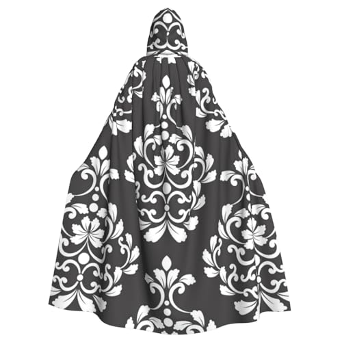 WYYDPPLK Kapuzenumhang mit lustigem Damastmuster für Erwachsene, Unisex, Halloween, Weihnachten, Cosplay WYYDPPLK Kapuzenumhang mit lustigem Damastmuster für Erwachsene, Unisex, Halloween, Weihnachten, Cosplay von WYYDPPLK