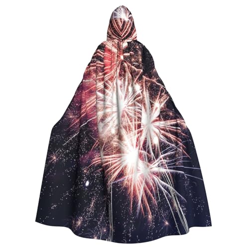 WYYDPPLK Kapuzenumhang mit lustigem Explosionsfeuerwerk, für Erwachsene, Unisex, Halloween, Weihnachten, Cosplay WYYDPPLK Kapuzenumhang mit lustigem Explosionsfeuerwerk, für Erwachsene, Unisex, Halloween, Weihnachten, Cosplay von WYYDPPLK
