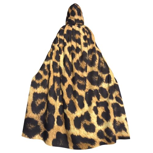 WYYDPPLK Kapuzenumhang mit lustigem Leopardenmuster für Erwachsene, Unisex, Halloween, Weihnachten, Cosplay WYYDPPLK Kapuzenumhang mit lustigem Leopardenmuster für Erwachsene, Unisex, Halloween, Weihnachten, Cosplay von WYYDPPLK
