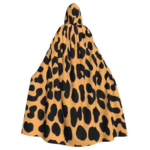 WYYDPPLK Kapuzenumhang mit lustigem Leopardenmuster für Erwachsene, Unisex, Halloween, Weihnachten, Cosplay WYYDPPLK Kapuzenumhang mit lustigem Leopardenmuster für Erwachsene, Unisex, Halloween, Weihnachten, Cosplay von WYYDPPLK