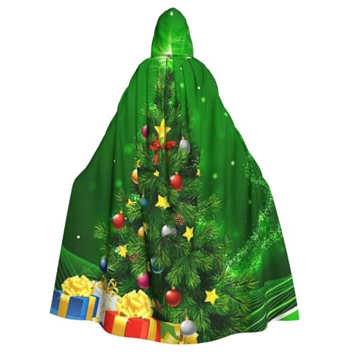 WYYDPPLK Kapuzenumhang mit lustigem Weihnachtsbäumen für Erwachsene – Unisex, Halloween, Weihnachten, Cosplay-Umhang WYYDPPLK Kapuzenumhang mit lustigem Weihnachtsbäumen für Erwachsene – Unisex, Halloween, Weihnachten, Cosplay-Umhang von WYYDPPLK