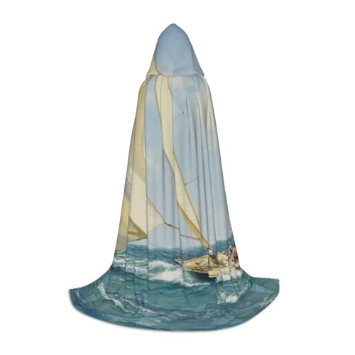 WYYDPPLK Langer Kapuzenumhang für Teenager, Boot, Schiff, Landschaft, Druck, Cosplay, Rollenparty, Halloween-Kostüme WYYDPPLK Langer Kapuzenumhang für Teenager, Boot, Schiff, Landschaft, Druck, Cosplay, Rollenparty, Halloween-Kostüme von WYYDPPLK