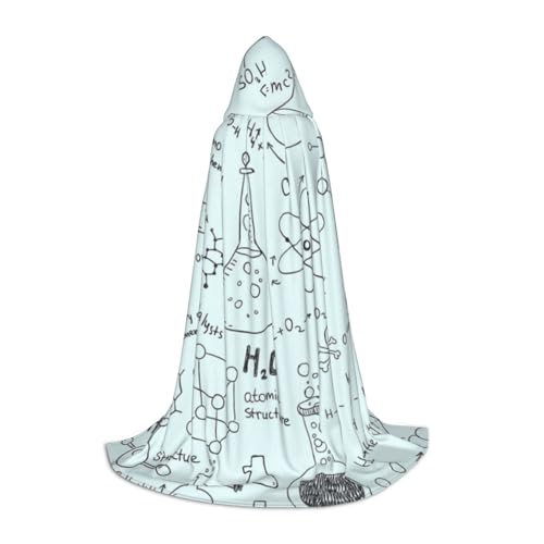 WYYDPPLK Langer Kapuzenumhang für Teenager, Chemie-Druck, Cosplay, Rollenparty, Halloween-Kostüme WYYDPPLK Langer Kapuzenumhang für Teenager, Chemie-Druck, Cosplay, Rollenparty, Halloween-Kostüme von WYYDPPLK