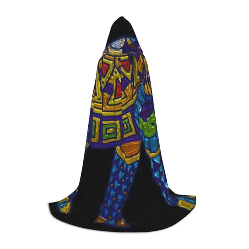 WYYDPPLK Langer Kapuzenumhang für Teenager, Elefanten-Druck, Cosplay, Rollenparty, Halloween-Kostüme WYYDPPLK Langer Kapuzenumhang für Teenager, Elefanten-Druck, Cosplay, Rollenparty, Halloween-Kostüme von WYYDPPLK