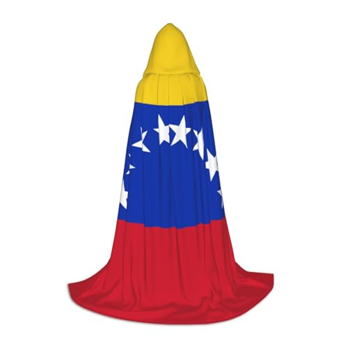 WYYDPPLK Langer Kapuzenumhang für Teenager, Flagge von Venezuela, Druck, Cosplay, Rollenparty, Halloween-Kostüme WYYDPPLK Langer Kapuzenumhang für Teenager, Flagge von Venezuela, Druck, Cosplay, Rollenparty, Halloween-Kostüme von WYYDPPLK
