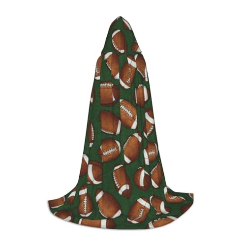 WYYDPPLK Langer Kapuzenumhang für Teenager, Fußball, grüner Druck, Cosplay, Rollenparty, Halloween-Kostüme WYYDPPLK Langer Kapuzenumhang für Teenager, Fußball, grüner Druck, Cosplay, Rollenparty, Halloween-Kostüme von WYYDPPLK