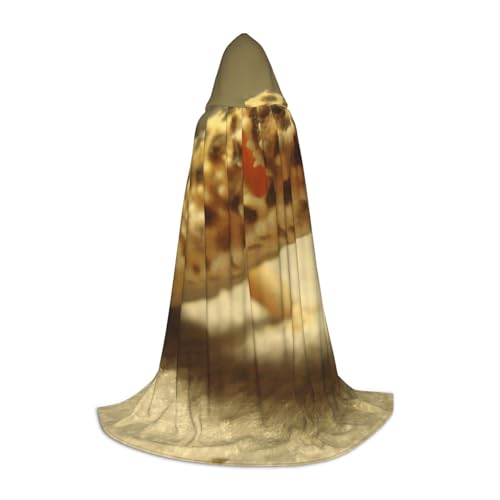 WYYDPPLK Langer Kapuzenumhang für Teenager, Sand, Leopardenmuster, Gecko-Druck, Cosplay, Rollenparty, Halloween-Kostüme WYYDPPLK Langer Kapuzenumhang für Teenager, Sand, Leopardenmuster, Gecko-Druck, Cosplay, Rollenparty, Halloween-Kostüme von WYYDPPLK