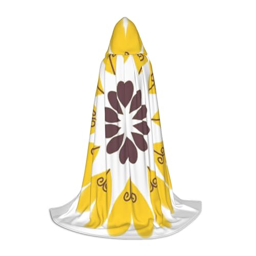 WYYDPPLK Langer Kapuzenumhang für Teenager, Sonnenblumen-Druck, Cosplay, Rollenparty, Halloween-Kostüme WYYDPPLK Langer Kapuzenumhang für Teenager, Sonnenblumen-Druck, Cosplay, Rollenparty, Halloween-Kostüme von WYYDPPLK