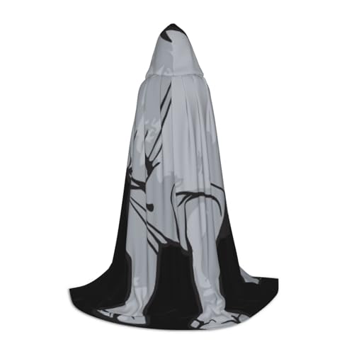 WYYDPPLK Langer Kapuzenumhang für Teenager, Tierdruck, Cosplay, Rollenparty, Halloween-Kostüme WYYDPPLK Langer Kapuzenumhang für Teenager, Tierdruck, Cosplay, Rollenparty, Halloween-Kostüme von WYYDPPLK