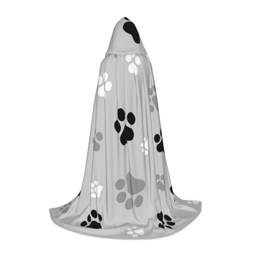 WYYDPPLK Langer Kapuzenumhang für Teenager, Tierkrallen-Druck, Cosplay, Rollenparty, Halloween-Kostüme WYYDPPLK Langer Kapuzenumhang für Teenager, Tierkrallen-Druck, Cosplay, Rollenparty, Halloween-Kostüme von WYYDPPLK