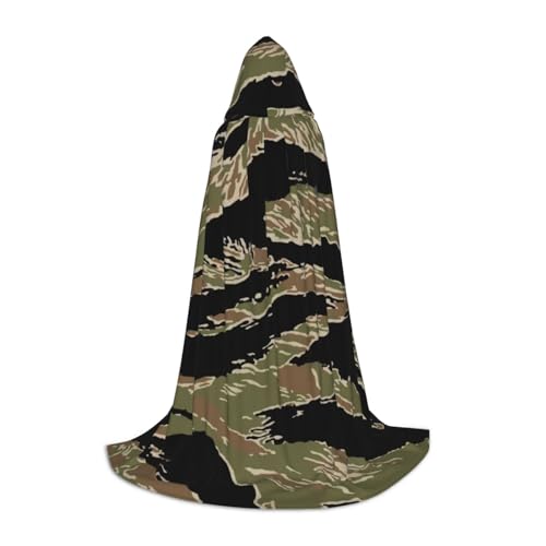 WYYDPPLK Langer Kapuzenumhang für Teenager, Tigerstreifen, Camouflage-Druck, Cosplay, Rollenparty, Halloween-Kostüme WYYDPPLK Langer Kapuzenumhang für Teenager, Tigerstreifen, Camouflage-Druck, Cosplay, Rollenparty, Halloween-Kostüme von WYYDPPLK