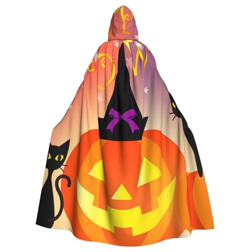 WYYDPPLK Lustiger Kapuzenumhang mit Aufschrift "Happy Halloween Day" für Erwachsene – Unisex, Halloween, Weihnachten, Cosplay-Umhang WYYDPPLK Lustiger Kapuzenumhang mit Aufschrift "Happy Halloween Day" für Erwachsene – Unisex, Halloween, Weihnachten, Cosplay-Umhang von WYYDPPLK