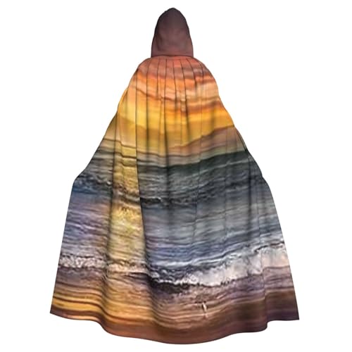 WYYDPPLK Lustiger Kapuzenumhang mit Sonnenuntergang und Strandaufdruck, für Erwachsene, Unisex, Halloween, Weihnachten, Cosplay WYYDPPLK Lustiger Kapuzenumhang mit Sonnenuntergang und Strandaufdruck, für Erwachsene, Unisex, Halloween, Weihnachten, Cosplay von WYYDPPLK