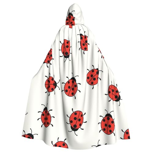 WYYDPPLK Lustiger Kapuzenumhang mit unendlichem gesprenkeltem Muster, für Erwachsene, Unisex, Halloween, Weihnachten, Cosplay von WYYDPPLK