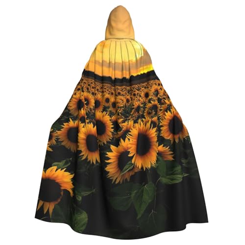 WYYDPPLK Lustiger Sonnenblumen-Umhang mit Kapuze für Erwachsene – Unisex, Halloween, Weihnachten, Cosplay-Umhang WYYDPPLK Lustiger Sonnenblumen-Umhang mit Kapuze für Erwachsene – Unisex, Halloween, Weihnachten, Cosplay-Umhang von WYYDPPLK