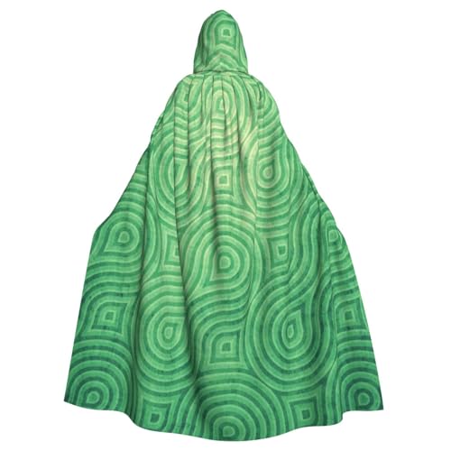 WYYDPPLK Lustiger grüner Umhang mit Kapuze für Erwachsene, Unisex, Halloween, Weihnachten, Cosplay von WYYDPPLK