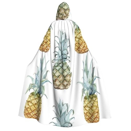 WYYDPPLK Lustiger modischer Ananas-Umhang mit Kapuze für Erwachsene – Unisex, Halloween, Weihnachten & Ostern, Events, Cosplay-Umhang WYYDPPLK Lustiger modischer Ananas-Umhang mit Kapuze für Erwachsene – Unisex, Halloween, Weihnachten & Ostern, Events, Cosplay-Umhang von WYYDPPLK