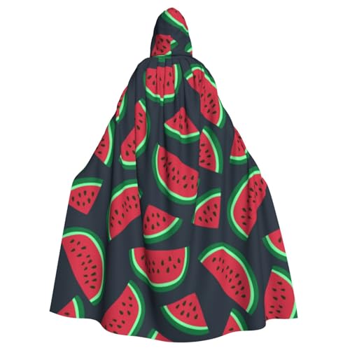WYYDPPLK Lustiger roter Wassermelonen-Umhang mit Kapuze für Erwachsene – Unisex, Halloween, Weihnachten, Cosplay-Umhang WYYDPPLK Lustiger roter Wassermelonen-Umhang mit Kapuze für Erwachsene – Unisex, Halloween, Weihnachten, Cosplay-Umhang von WYYDPPLK