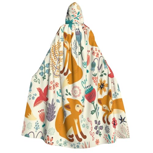 WYYDPPLK Lustiger süßer Kapuzenumhang mit Blumenmuster für Erwachsene – Unisex, Halloween, Weihnachten und Ostern, Events, Cosplay-Umhang WYYDPPLK Lustiger süßer Kapuzenumhang mit Blumenmuster für Erwachsene – Unisex, Halloween, Weihnachten und Ostern, Events, Cosplay-Umhang von WYYDPPLK