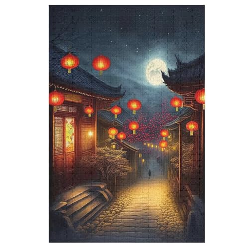 Chinesische Laterne 1000 Teile Premium-Puzzles Für Erwachsene Kinder- Holzpuzzles Spaß Und Lernspiele - Perfekte Puzzle-Geschenke 78×53cm Chinesische Laterne 1000 Teile Premium-Puzzles Für Erwachsene Kinder- Holzpuzzles Spaß Und Lernspiele - Perfekte Puzzle-Geschenke 78×53cm von WYYLLLL
