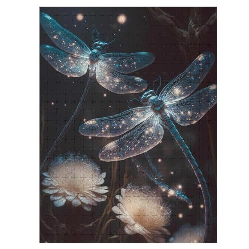 Drachefly 500 Teile Premium-Puzzles Für Erwachsene Kinder- Holzpuzzles Spaß Und Lernspiele - Perfekte Puzzle-Geschenke 55×41cm Drachefly 500 Teile Premium-Puzzles Für Erwachsene Kinder- Holzpuzzles Spaß Und Lernspiele - Perfekte Puzzle-Geschenke 55×41cm von WYYLLLL