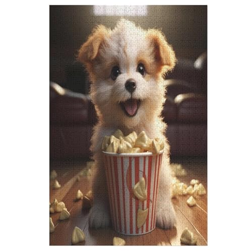 Hund Holzpuzzle 1000 Teile Klassische Puzzles Erwachsene Kinder Puzzle DIY Kit Holzspielzeug Einzigartiges Geschenk 78×53cm Hund Holzpuzzle 1000 Teile Klassische Puzzles Erwachsene Kinder Puzzle DIY Kit Holzspielzeug Einzigartiges Geschenk 78×53cm von WYYLLLL