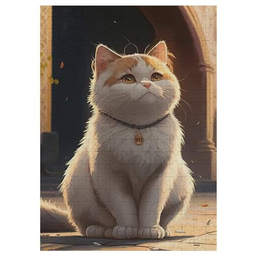 Katze Puzzles 300 Teile Für Jugendliche Kreatives Holzpuzzlespielzeug Familienspiel Schwierigkeitsgrad Herausforderungspuzzles 42×30cm Katze Puzzles 300 Teile Für Jugendliche Kreatives Holzpuzzlespielzeug Familienspiel Schwierigkeitsgrad Herausforderungspuzzles 42×30cm von WYYLLLL