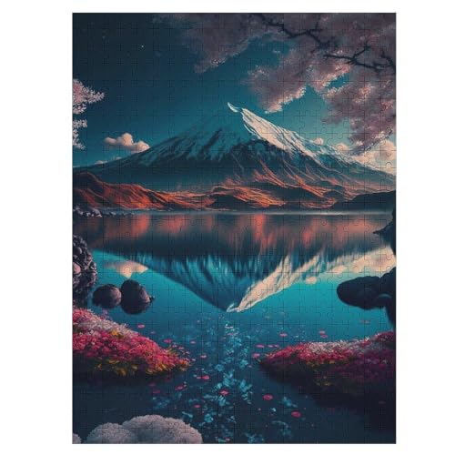 Kirschbaumkunst Japan Puzzle, Puzzles Für Erwachsene Kinder, 500 Teile Holzpuzzle, Für Jugendliche & Erwachsene Herausforderungsspielzeug 55×41cm Kirschbaumkunst Japan Puzzle, Puzzles Für Erwachsene Kinder, 500 Teile Holzpuzzle, Für Jugendliche & Erwachsene Herausforderungsspielzeug 55×41cm von WYYLLLL