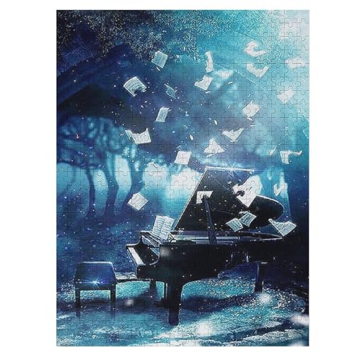 Klavier 500 Teile Puzzles Für Erwachsene, Impossible Puzzle, Geschicklichkeitsspiel Für Die Ganze Familie, Kinder Holzpuzzle 55×41cm Klavier 500 Teile Puzzles Für Erwachsene, Impossible Puzzle, Geschicklichkeitsspiel Für Die Ganze Familie, Kinder Holzpuzzle 55×41cm von WYYLLLL