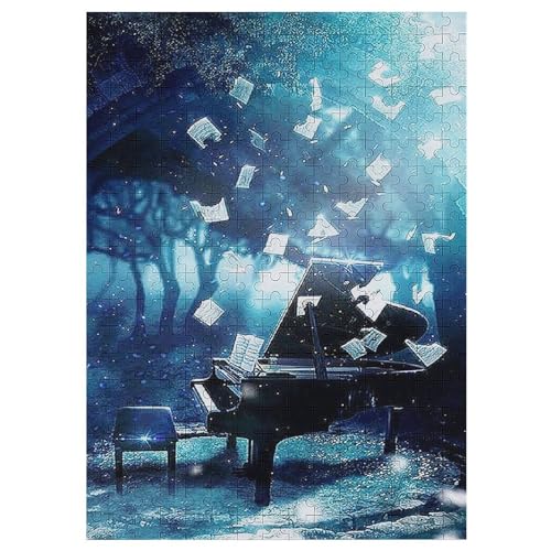 Klavier Holzpuzzle 300 Teile,Puzzles Für Erwachsene, Impossible Puzzle, Kinder Legespiel 42×30cm Klavier Holzpuzzle 300 Teile,Puzzles Für Erwachsene, Impossible Puzzle, Kinder Legespiel 42×30cm von WYYLLLL