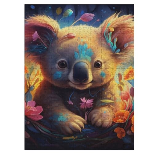 Koala 500 Teile Premium-Puzzles Für Erwachsene Kinder- Holzpuzzles Spaß Und Lernspiele - Perfekte Puzzle-Geschenke 55×41cm Koala 500 Teile Premium-Puzzles Für Erwachsene Kinder- Holzpuzzles Spaß Und Lernspiele - Perfekte Puzzle-Geschenke 55×41cm von WYYLLLL