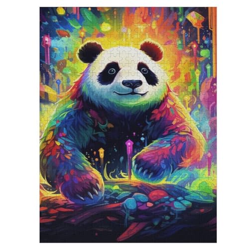 Panda 500 Teile Premium-Puzzles Für Erwachsene Kinder- Holzpuzzles Spaß Und Lernspiele - Perfekte Puzzle-Geschenke 55×41cm Panda 500 Teile Premium-Puzzles Für Erwachsene Kinder- Holzpuzzles Spaß Und Lernspiele - Perfekte Puzzle-Geschenke 55×41cm von WYYLLLL