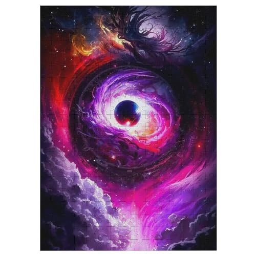 Planet Starry Sky Holzpuzzle 300 Teile,Puzzles Für Erwachsene, Impossible Puzzle, Kinder Legespiel 42×30cm Planet Starry Sky Holzpuzzle 300 Teile,Puzzles Für Erwachsene, Impossible Puzzle, Kinder Legespiel 42×30cm von WYYLLLL
