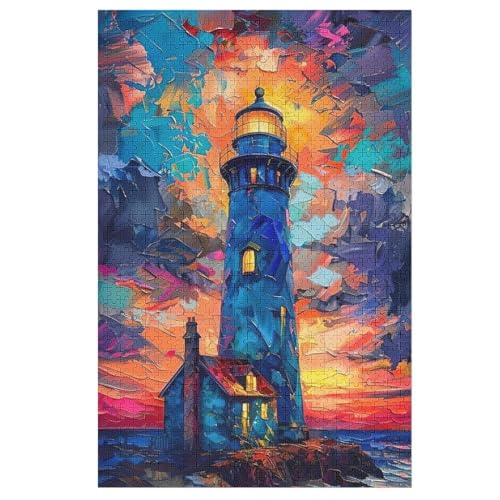 Puzzle 1000 Teile Leuchtturm Holzpuzzle Für Erwachsene Lernspiel Herausforderungsspielzeug The Puzzles Für Erwachsene Kinder 78×53cm Puzzle 1000 Teile Leuchtturm Holzpuzzle Für Erwachsene Lernspiel Herausforderungsspielzeug The Puzzles Für Erwachsene Kinder 78×53cm von WYYLLLL