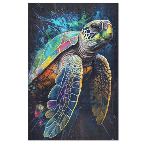 Puzzle 1000 Teile Schildkröte Holzpuzzle Für Erwachsene Lernspiel Herausforderungsspielzeug The Puzzles Für Erwachsene Kinder 78×53cm Puzzle 1000 Teile Schildkröte Holzpuzzle Für Erwachsene Lernspiel Herausforderungsspielzeug The Puzzles Für Erwachsene Kinder 78×53cm von WYYLLLL
