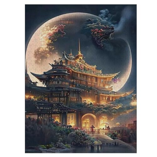 Puzzle 500 Teile Japan Style Holzpuzzle Für Erwachsene Lernspiel Herausforderungsspielzeug The Puzzles Für Erwachsene Kinder 55×41cm Puzzle 500 Teile Japan Style Holzpuzzle Für Erwachsene Lernspiel Herausforderungsspielzeug The Puzzles Für Erwachsene Kinder 55×41cm von WYYLLLL