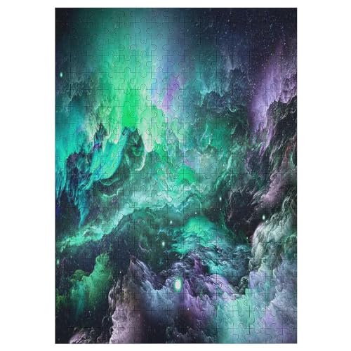 Puzzles Für Erwachsene Und Kinder, Weltraumfarben Nebel -Puzzle, 300 Teile, Kreative Holzpuzzles,Für Erwaschsene, Geschenke 42×30cm Puzzles Für Erwachsene Und Kinder, Weltraumfarben Nebel -Puzzle, 300 Teile, Kreative Holzpuzzles,Für Erwaschsene, Geschenke 42×30cm von WYYLLLL