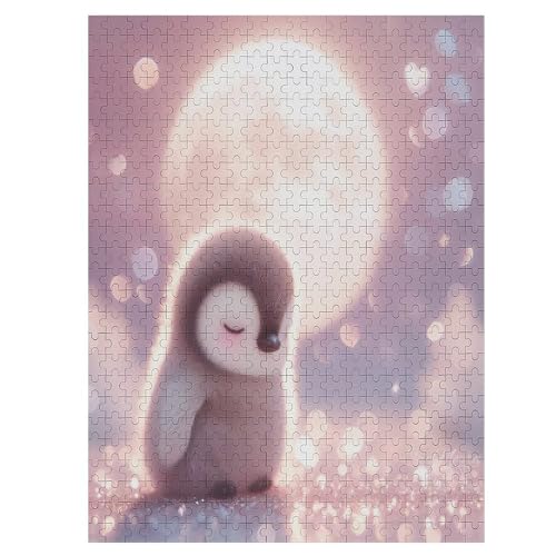 Süßer Pinguin 500 Teile Premium-Puzzles Für Erwachsene Kinder- Holzpuzzles Spaß Und Lernspiele - Perfekte Puzzle-Geschenke 55×41cm Süßer Pinguin 500 Teile Premium-Puzzles Für Erwachsene Kinder- Holzpuzzles Spaß Und Lernspiele - Perfekte Puzzle-Geschenke 55×41cm von WYYLLLL