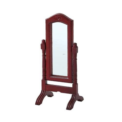 1/12 Skala Dollhouses Möbel Dressing Glasmodellfigur Für Schlafzimmer Und Boutique Decors Szene Mit Zubehör Anzeigen von WZBHCZLJ
