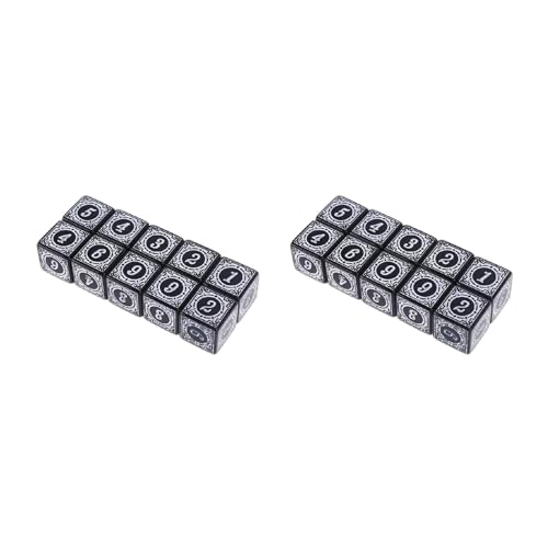 10pcs D6 Polyedral Square Edged Nummern 6 Seiten Dices Perlen Tischspiel Für Party Cup Set 10pcs D6 Polyedral Square Edged Nummern 6 Seiten Dices Perlen Tischspiel Für Party Cup Set von WZBHCZLJ