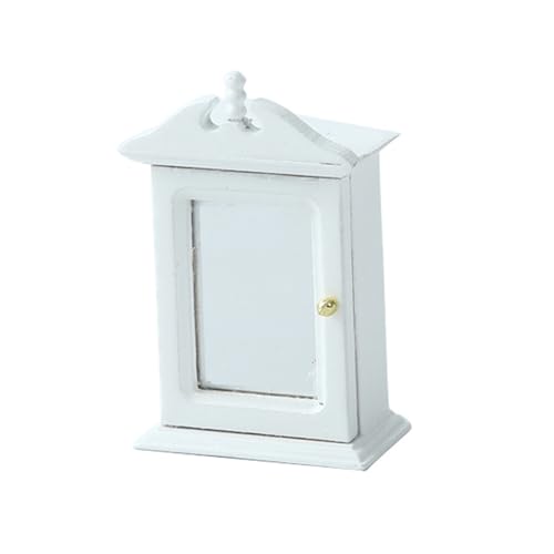 Miniatur Badezimmerschrank Mit Miroor 1/12 Möbel Für Dollhouses Innenbadszene Display Dekoration von WZBHCZLJ