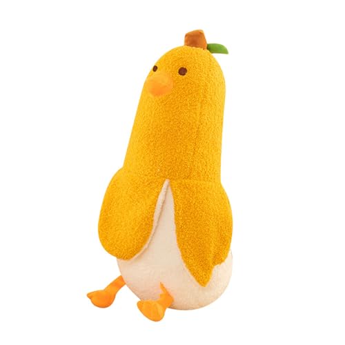 WZBHCZLJ Ausgestopfte Bananenspielzeug Cartoon Enten Bananenfigur Weich von WZBHCZLJ