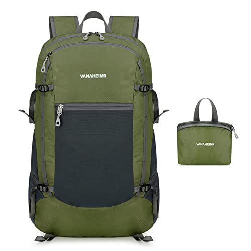 WZBHCZLJ Faltbares Rucksack Wasserfestes Licht Gewicht Reisetagesack Zum Camping Klettern Reitreitfrauen Männer Wandertack Wandertack von WZBHCZLJ