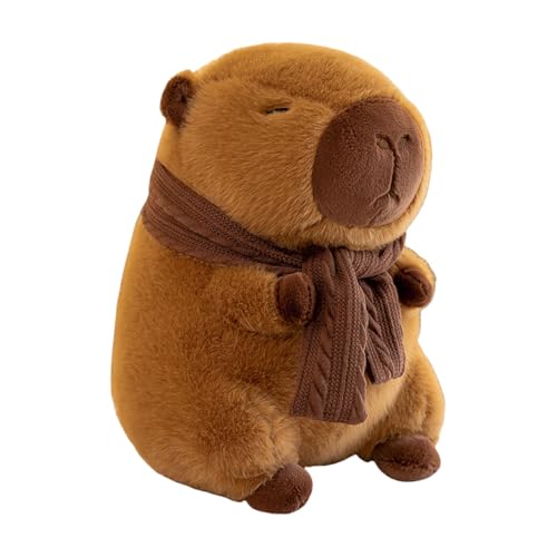 WZBHCZLJ Liebenswerte Capybaras Plüschpuppen Capybaras Spielzeug Pelzgefüllte Spielzeug Kuschelspielzeug Für Geburtstags von WZBHCZLJ