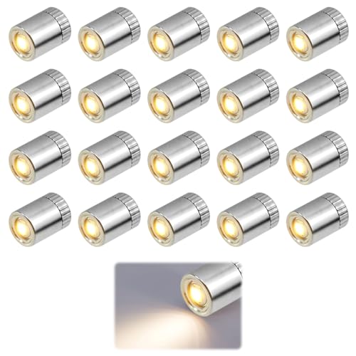 Mini-LED, 20 Stück, Mini-LED-Lampe, kleine LED, batteriebetrieben, Mini-LED, kabellos, Mini-LED-Lichter, Mini-LEDs, batteriebetrieben, für Partydekoration, Modellbau Mini-LED, 20 Stück, Mini-LED-Lampe, kleine LED, batteriebetrieben, Mini-LED, kabellos, Mini-LED-Lichter, Mini-LEDs, batteriebetrieben, für Partydekoration, Modellbau von WZWZO