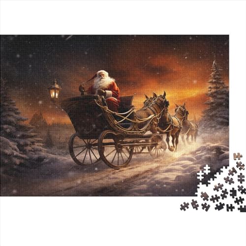 Dorf Puzzle - 1000 Teile Winterthemen Challenge: Spaß, Entspannendes Denkspiel & Hausdekoration (Jugendliche Und Erwachsene) von WZXYMXDP