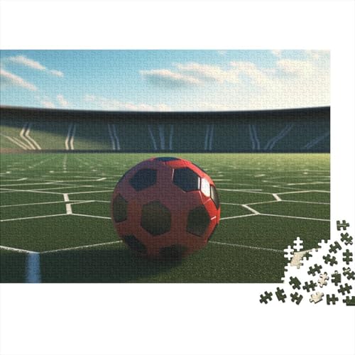 Fußball Holzpuzzle Für Erwachsene - 300 Teile Sport Hausdekoration, Intellektuelles Spiel, Stressabbau, Bildungswert, Herausforderung Fußball Holzpuzzle Für Erwachsene - 300 Teile Sport Hausdekoration, Intellektuelles Spiel, Stressabbau, Bildungswert, Herausforderung von WZXYMXDP